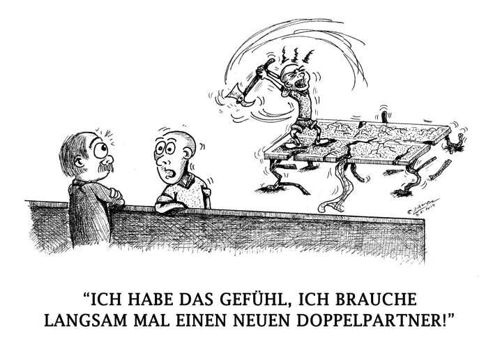 Was passiert nach dem Doppel mit der gelben Karte? (©Laven) ZUR REGEL 