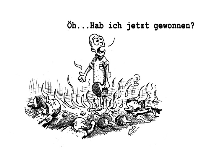 Ein Spieler möchte barfuß spielen und legt ein Attest vor, dass es erforderlich ist, dass er barfuß spielt. Wie sollte der OSR entscheiden? (©Laven) ZUR REGEL