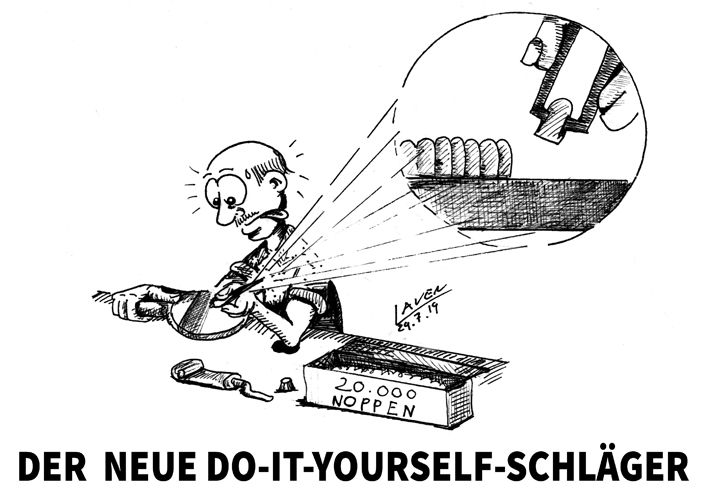 Schwamm und Obergummi selbst kombinieren? (©Laven) ZUR REGEL