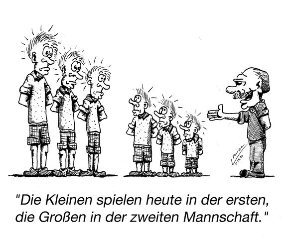 Zwei Mannschaften desselben Vereins spielen in derselben Liga. Inwiefern dürfen sich die beiden Mannschaften gegenseitig aushelfen? ZUR REGEL 