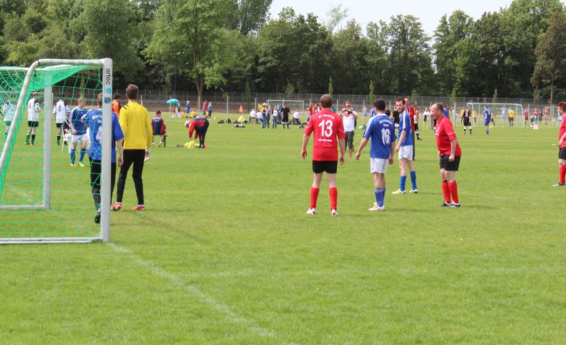 Und natürlich durfte auch Fußball bei den Special Olympics nicht fehlen. (©Koch)