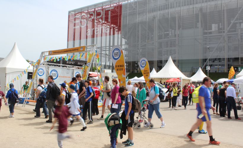 …war Veranstaltungsort der diesjährigen Special Olympics - dem nationalen Sportevent für Menschen mit geistiger Behinderung. (©Koch)