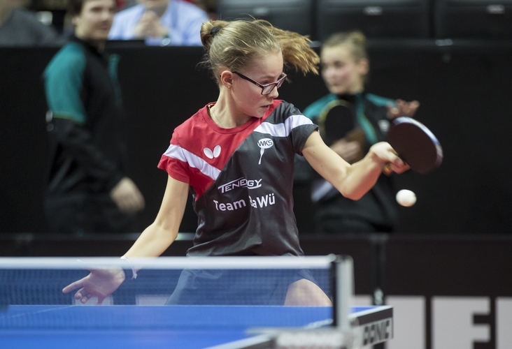 Sie schob sich an Annett Kaufmann vorbei und holte sich ein Hauptrundenticket. (©Steinbrenner)