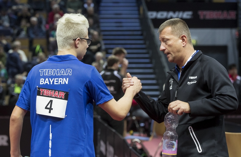 Allerdings konnte an seinem Ausscheiden nach nur einem Sieg auch sein Trainer nichts ändern. (©Steinbrenner)