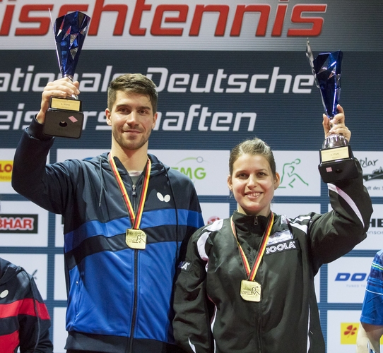 Es ist seit 2006 der erste Mixed-Titel, der bei deutschen Meisterschaften vergeben wurde. (©Steinbrenner)