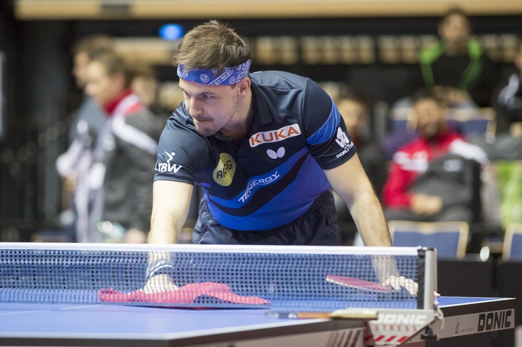 Besonders hatten die Zuschauer aber natürlich auf Timo Boll gewartet. (©Steinbrenner)