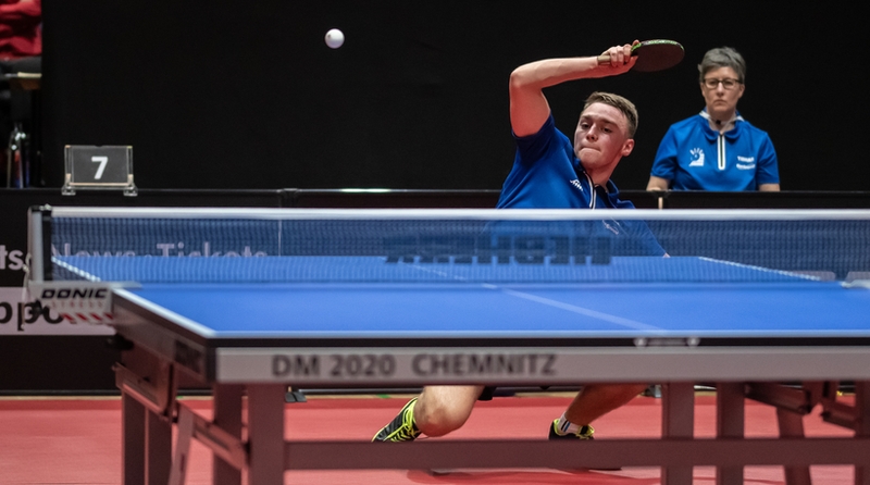 Daniel Rinderer streckte sich dagegen... (©Gohlke)