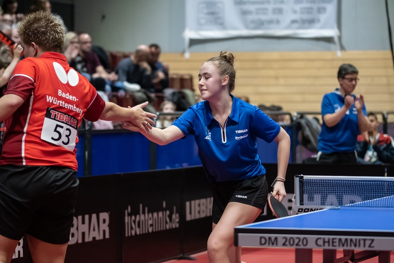 ...im Achtelfinale dann später auch Jessica Göbel. (©Gohlke)
