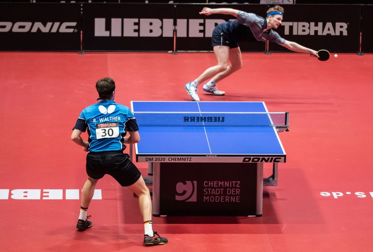Der an Position eins gesetzte Saarbrücker hätte sicherlich auch gerne im Finale gestanden, wo sich Ricardo Walther und Benedikt Duda einen echten Fight lieferten. (©Gohlke)
