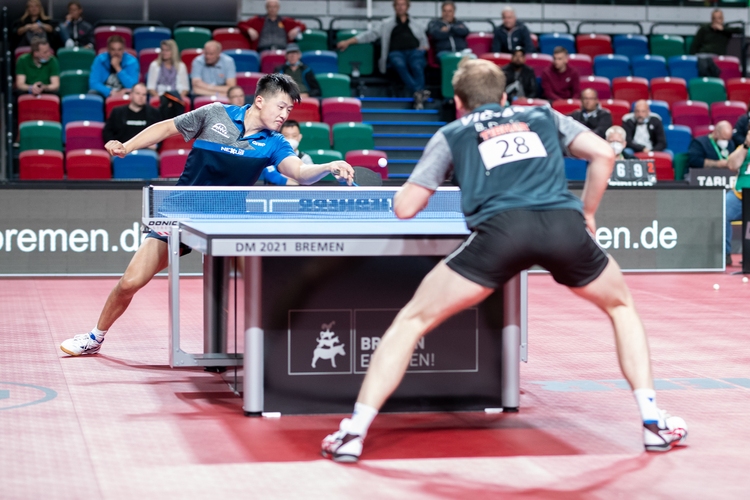 Bei den Herren bemühte sich Fan Bo Meng, ebenfalls um Gold mitspielen zu dürfen (©Thomas)