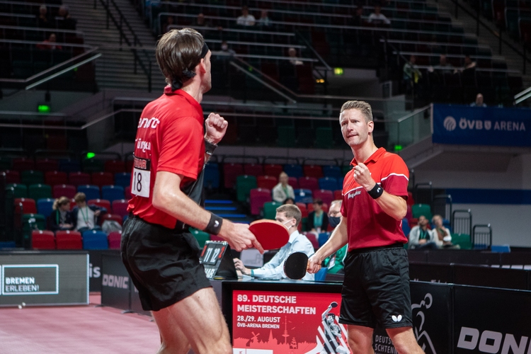 So zogen Steffen Mengel und Ruwen Filus ins Finale ein (©Thomas)