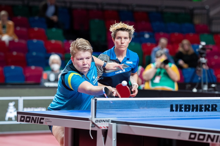 Das erfahrene Doppel Jessica Göbel und Tanja Krämer wollte ebenfalls den Titel (©Thomas)