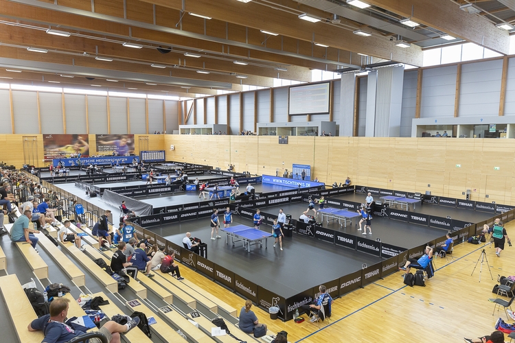 Die Hermann-Neuberger-Sportschule ist in diesem Jahr Schauplatz der 90. Nationalen Deutschen Meisterschaften. (©Schiefer)