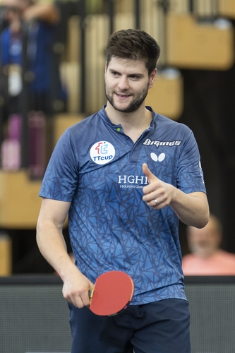 Dimitrij Ovtcharov hatte sich ebenfalls viel vorgenommen. (©Schiefer)