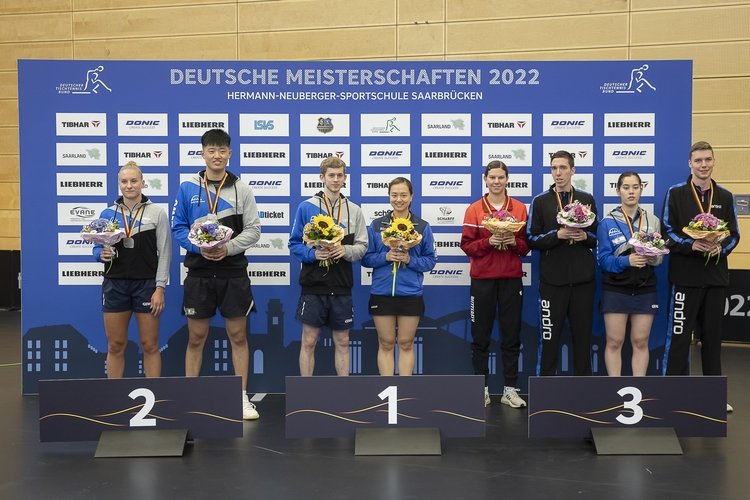 ...die im Mixed-Doppel,... (©Schiefer)