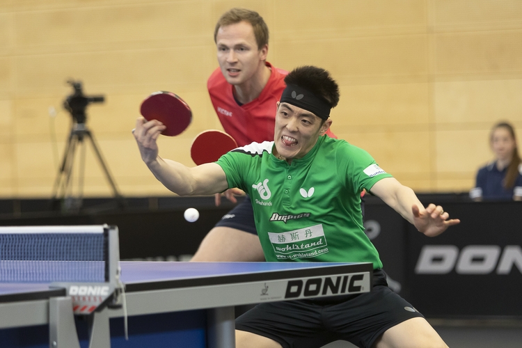  Im Halbfinale setzten sich Qiu und Duda.... (©Schiefer)