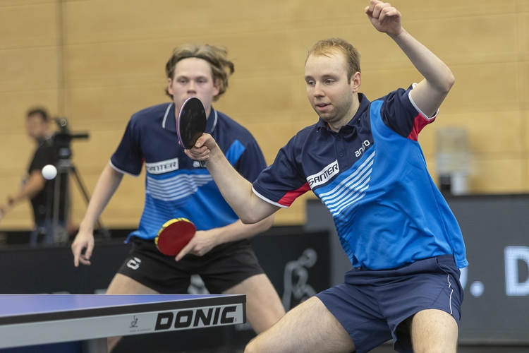 ...im Finale schließlich gegen Kirill Fadeev und Gerrit Engemann. (©Schiefer)
