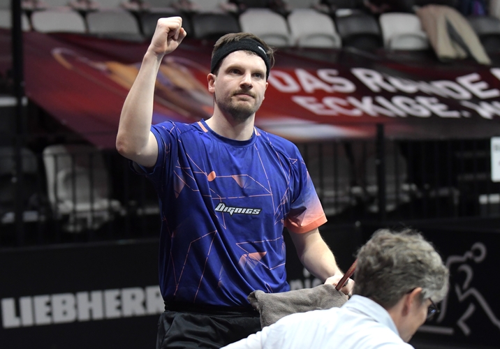 ...der morgen im Halbfinale auf Ricardo Walther trifft. Walther hatte sich gegen Dwain Schwarzer, Tobias Hippler und Fanbo Meng durchgesetzt. (©Gohlke)