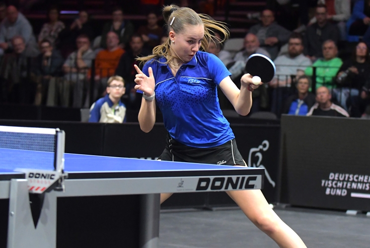 Einen Team-Europameister-Titel durfte auch Annett Kaufmann schon bejubeln. Beinahe hätte es für die 16-Jährige zum ersten DM-Gold gereicht. (©Gohlke)