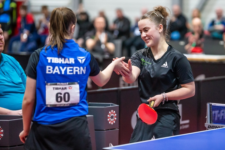 Am Freitag spielten die Nachwuchsakteure dann auch die Titel im Einzel und Doppel der Jugend 19-Klasse aus. (©Gohlke)