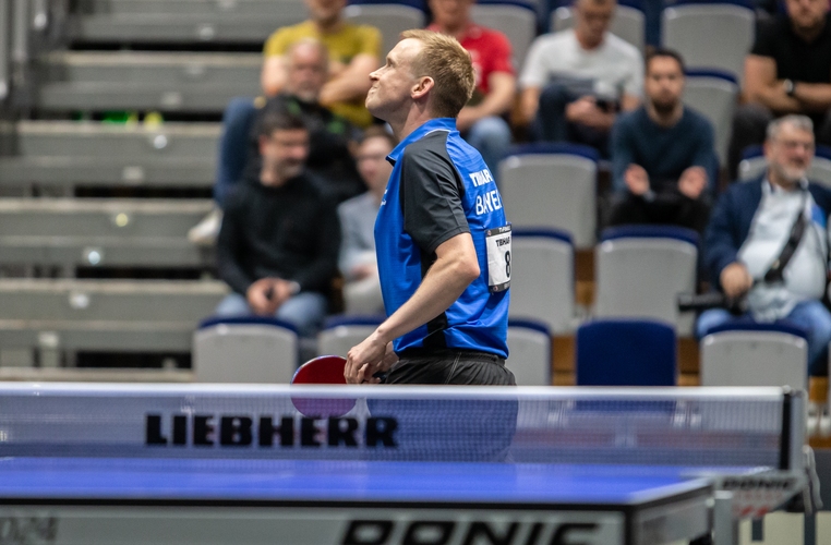 So warf der WTTVler etwa Alexander Flemming im Achtelfinale aus dem Rennen (©Gohlke)
