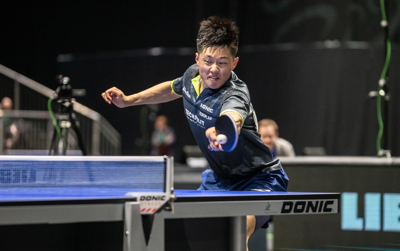 Denn Fanbo Meng führte gegen ihn im Viertelfinale bereits mit 3:1 (©Gohlke)