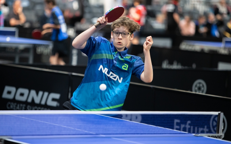 Tim Toetz ist ein heißer Kandidat für den U15-Titel der Jungen. (©Gohlke)