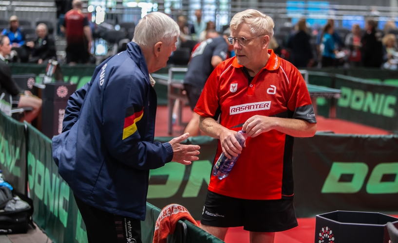 Coachen ist auch im Alter immer wichtig, denken sich wohl auch Siegfried Lemke und Erik Kirsten. (©Gohlke)