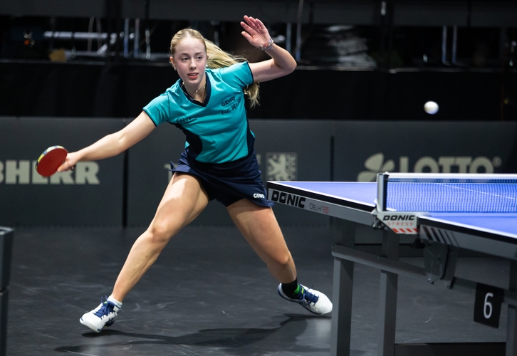 Josephina Neumann musste ihr Viertelfinale gegen Yuan Wan verletzungsbedingt aufgeben. (©Gohlke)