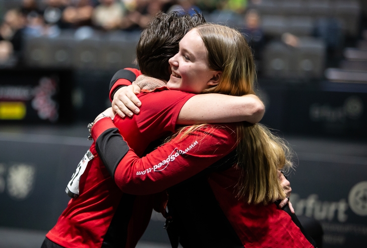 Besonders groß war die Freude bei Tanja Krämer. (©Gohlke)