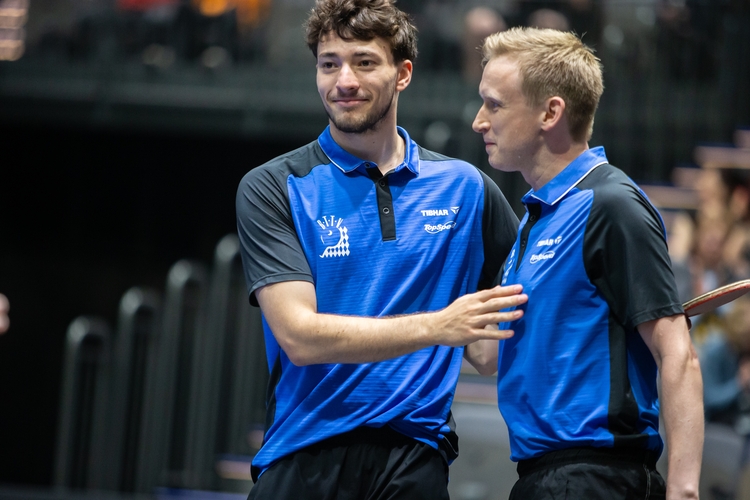 Silber! Matthias Danzer und Alexander Flemming zogen sogar ins Finale ein. (©Gohlke)