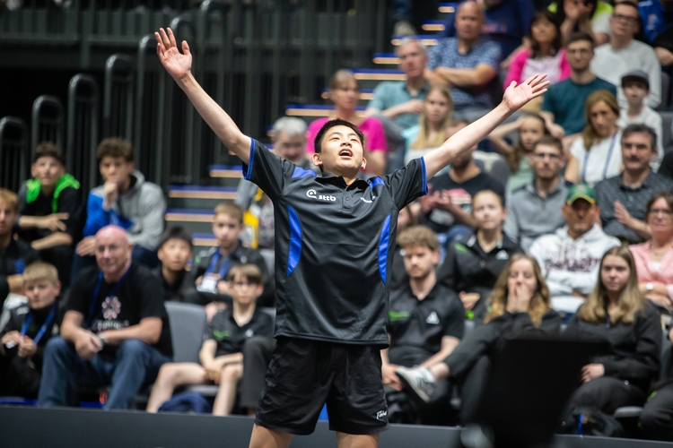 Lukas Wang, der neue deutsche U15-Meister. (©Gohlke)