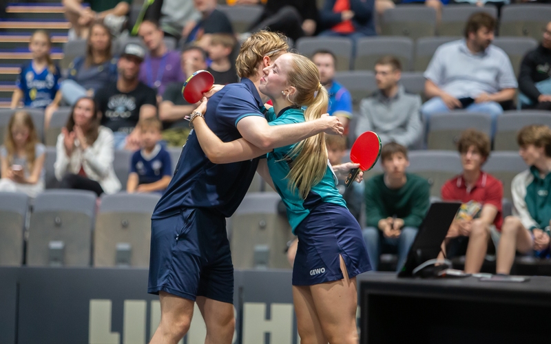 Sie schieden gegen Josephina Neumann/Kirill Fadeev aus (©Gohlke)