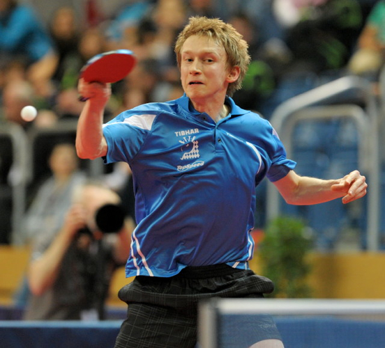 Doch damit nicht genug. Im Achtelfinale spielte sich Alexander Flemming in den Vordergrund (©Roscher)
