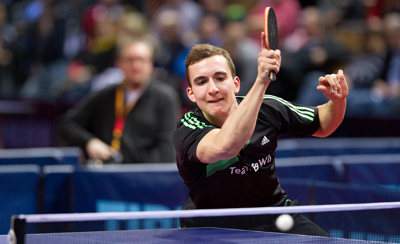 Für Youngster Frederick Jost war im Achtelfinale Schluss… (©Fabig)
