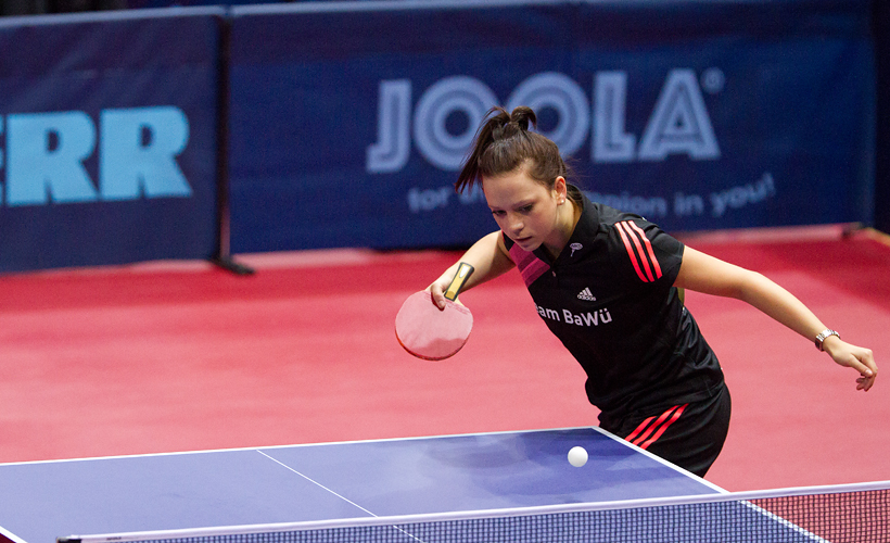 B-Nationalspielerin Anja Schuh schied dagegen in der Qualifikation als Gruppendritte aus... (©Fabig)
