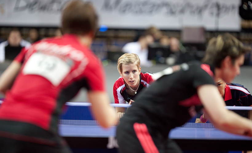 ...und ihre Partnerin Tanja Krämer (r.)... (©Fabig)