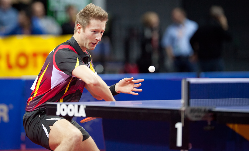 Ruwen Filus, der nach bärenstarker Leistung gegen Bastian Steger ins Halbfinale eingezogen war,... (©Fabig)