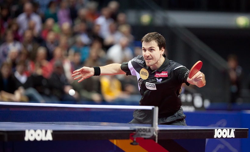 ...und Timo Boll, standen sich im Finale gegenüber... (©Fabig)