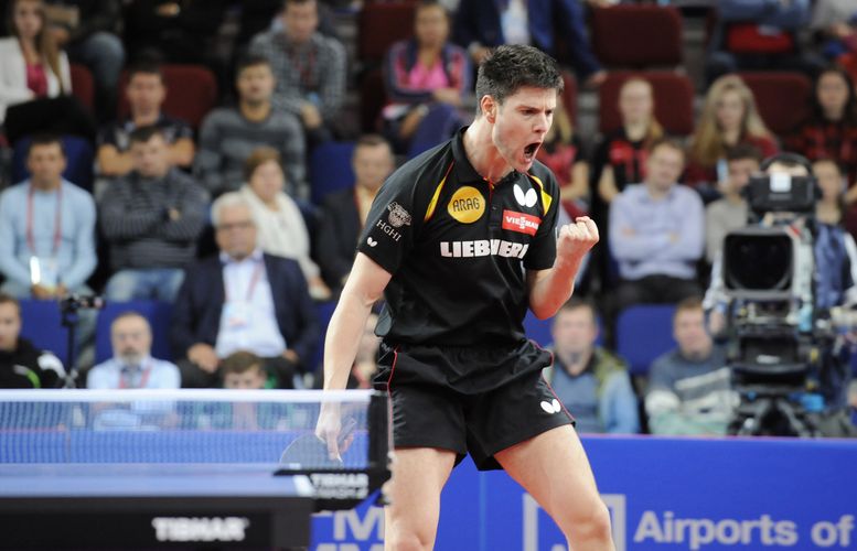 Auch Dimitrij Ovtcharov hatte Grund zum Jubeln. Im Endspiel schlug er Marcos Freitas in fünf Sätzen... (©Stosik)