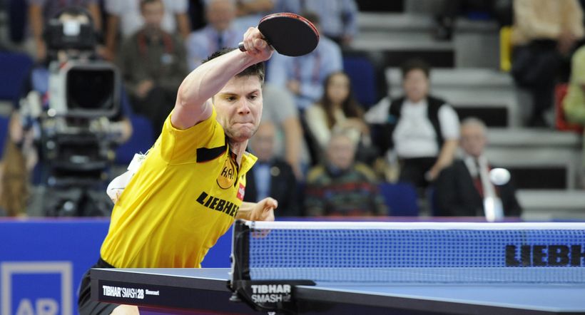 Doch Dimitrij Ovtcharov hatte nicht vor, die Österreicher mit einem 3:1-Sieg aus der Box zu lassen (©Stosik)