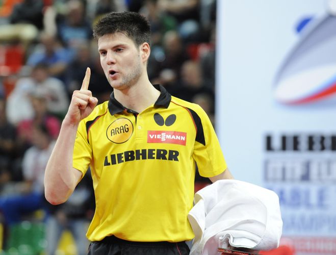 Ovtcharov bügelte zum zweiten Mal in diesem Spiel die Niederlage eines Teamkollegen aus (©Stosik)