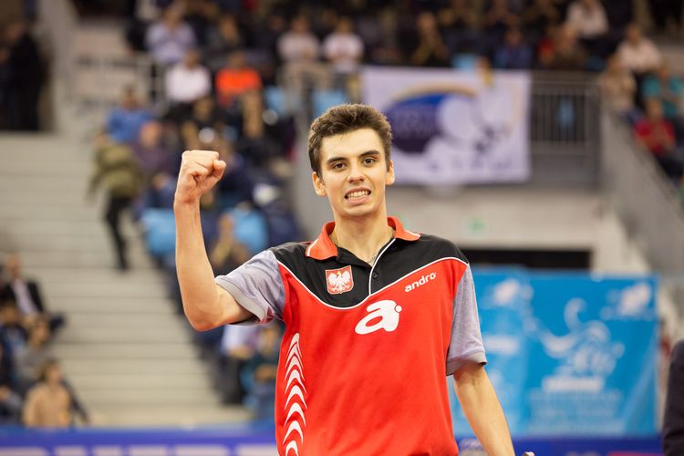 Der Pole schlug Joao Monteiro und Kou Lei und steht damit ebenfalls im Halbfinale (©Fabig)