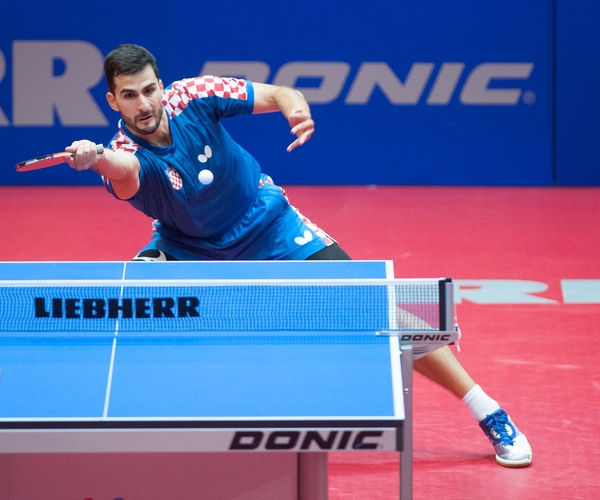Vor allem Spitzenspieler Andrej Gacina bereitete den Portugiesen Kopfzerbrechen (©Stosik)