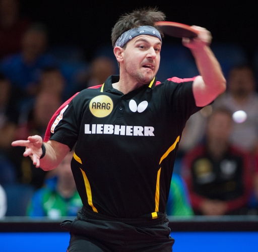 Nun hängt es an Timo Boll, der gegen Ovtcharovbezwinger Jorgic antritt (©Stosik)