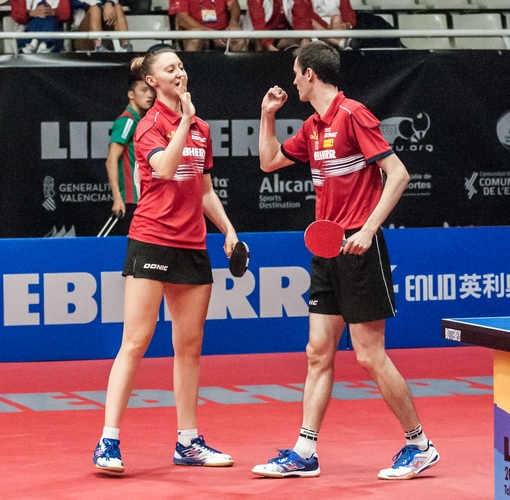 Auf Franziska/Solja wartet im Halbfinale allerdings das starke österreichische Duo Polcanova/Fegerl, das nicht zu unterschätzen ist. (©Gohlke)