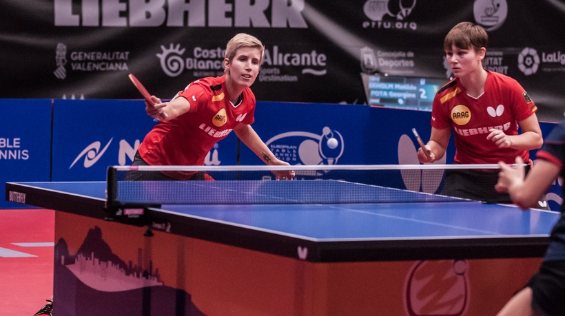 Kristin Lang und Nina Mittelham werden dort ihre Gegnerinnen sein. (©Gohlke)