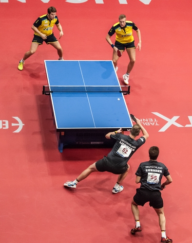 Im Halbfinale erwiesen sich Kristian Karlsson und Mattias Falck allerdings als zu stark. (©Gohlke)