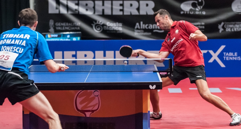 Nach Jonathan Groth musste auch Vladimir Samsonov dran glauben. (©Gohlke)