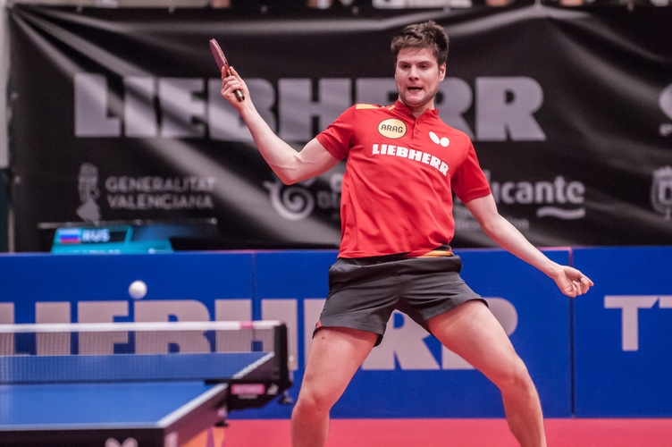 Dimitrij Ovtcharov hatte mit Alexander Shibaev weniger Arbeit. Er gewann mit 4:1. (©Gohlke)